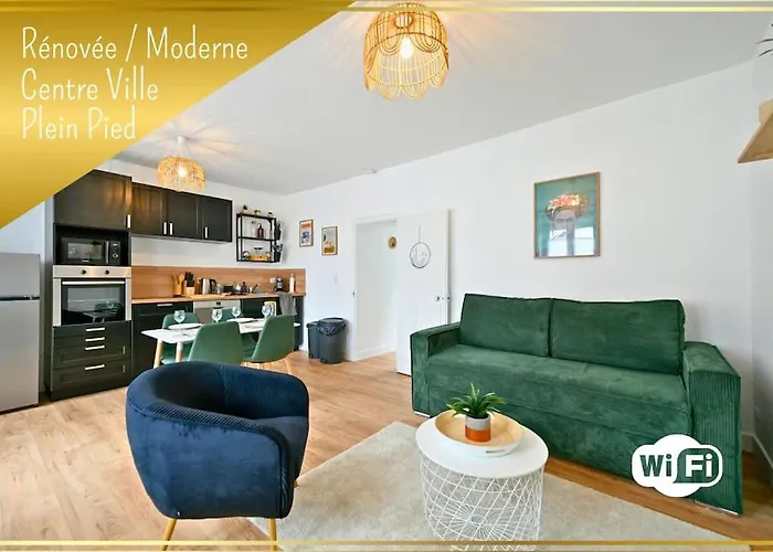 L\'Escapade Verdoyante - Confort, Elegance, Centrale